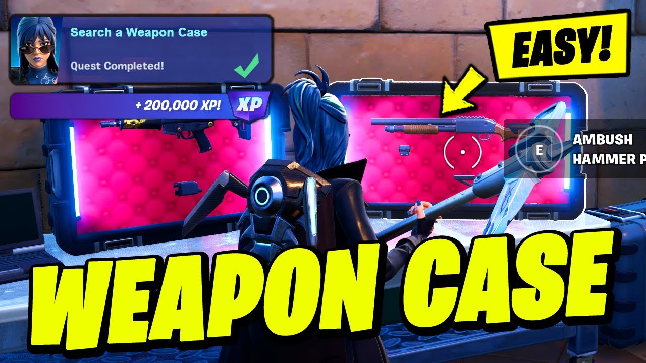 weapon case fortnite