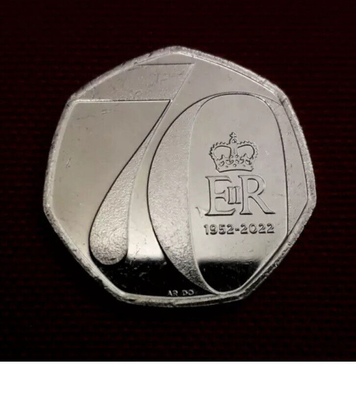 70th 50p coin