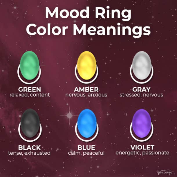 mood ring color meanings green