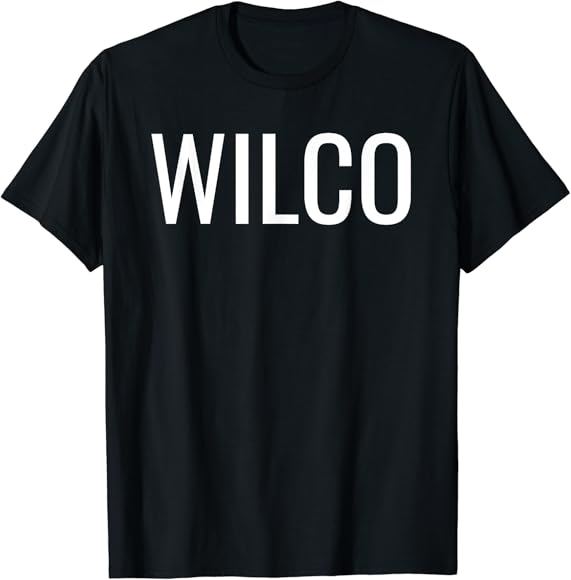 wilco camiseta