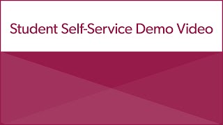 smu self service banner