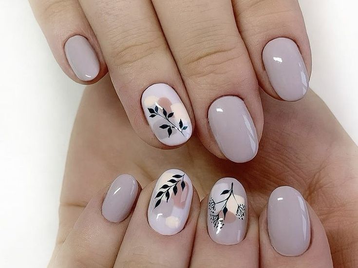 uñas cortas elegantes