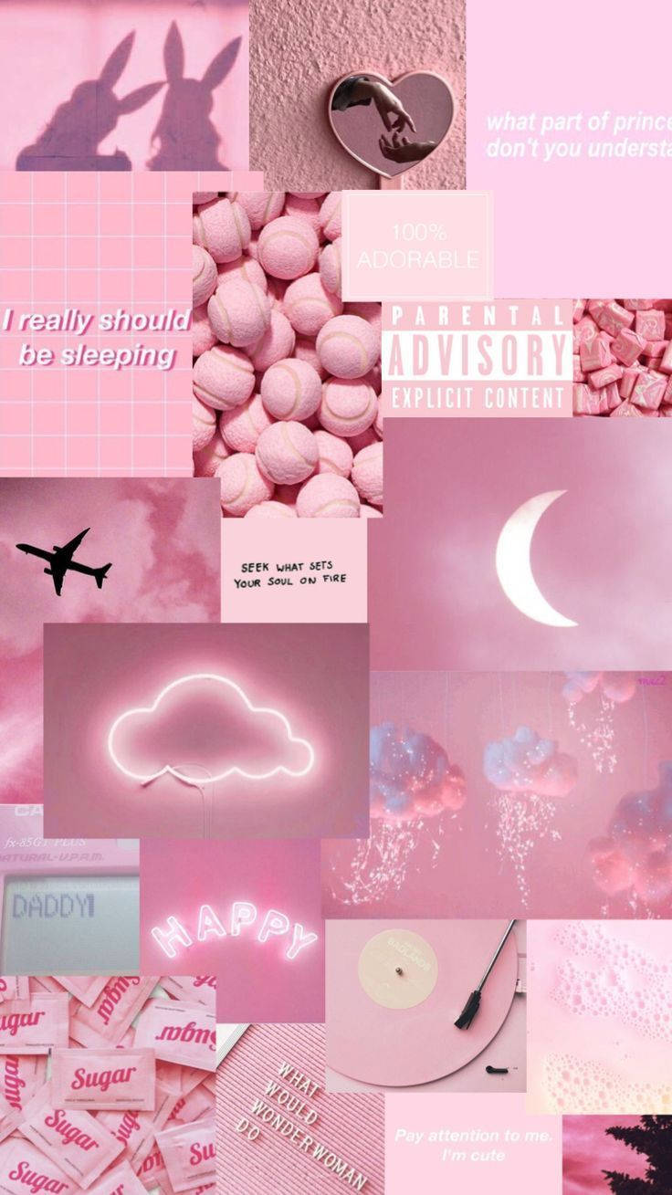 pink aesthetic wallpaper