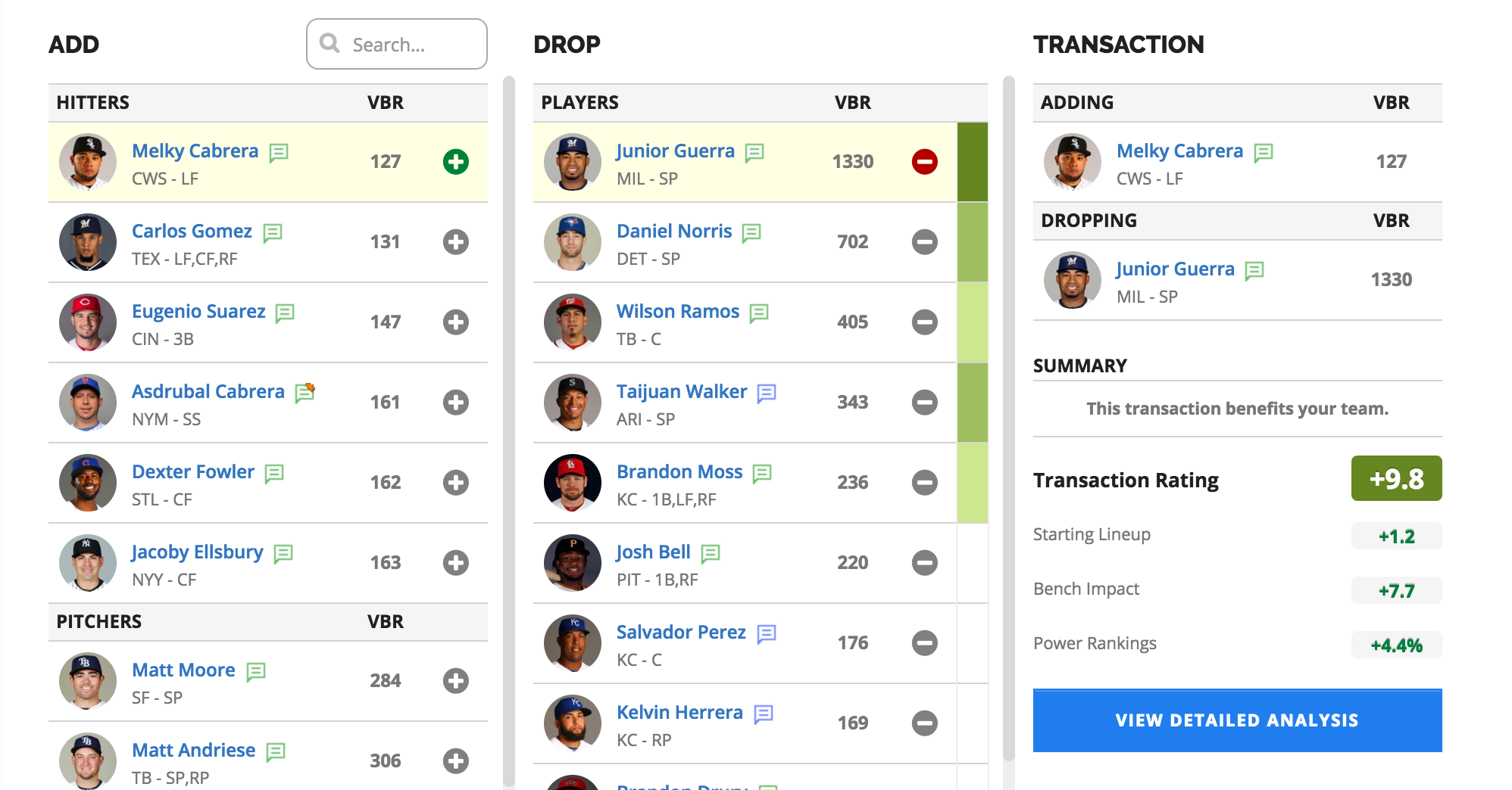 fantasypros mlb