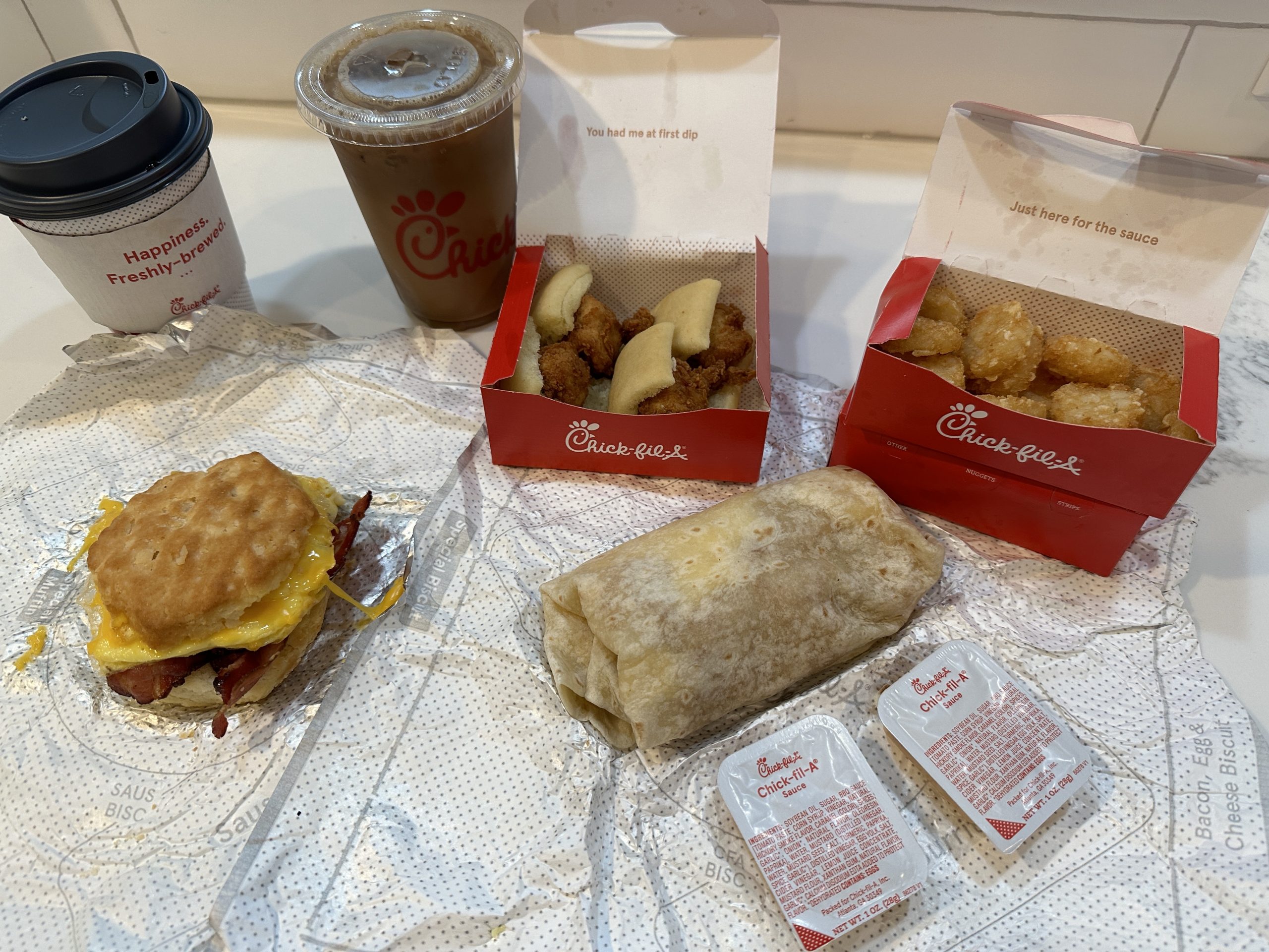 chick fil a brrakfast