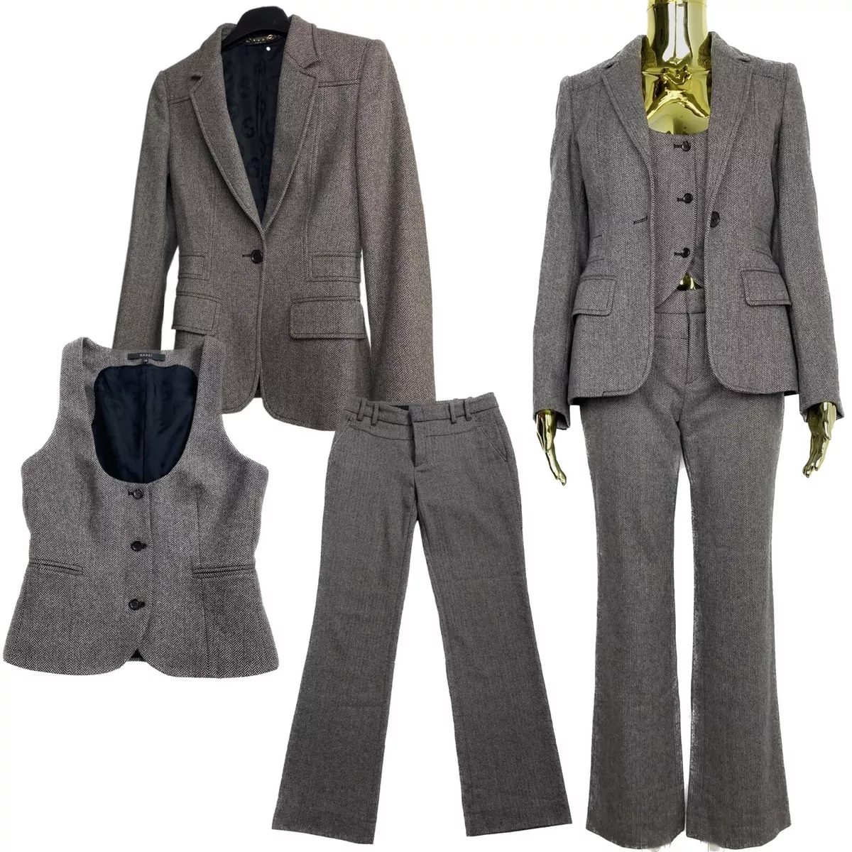 gucci three piece suit