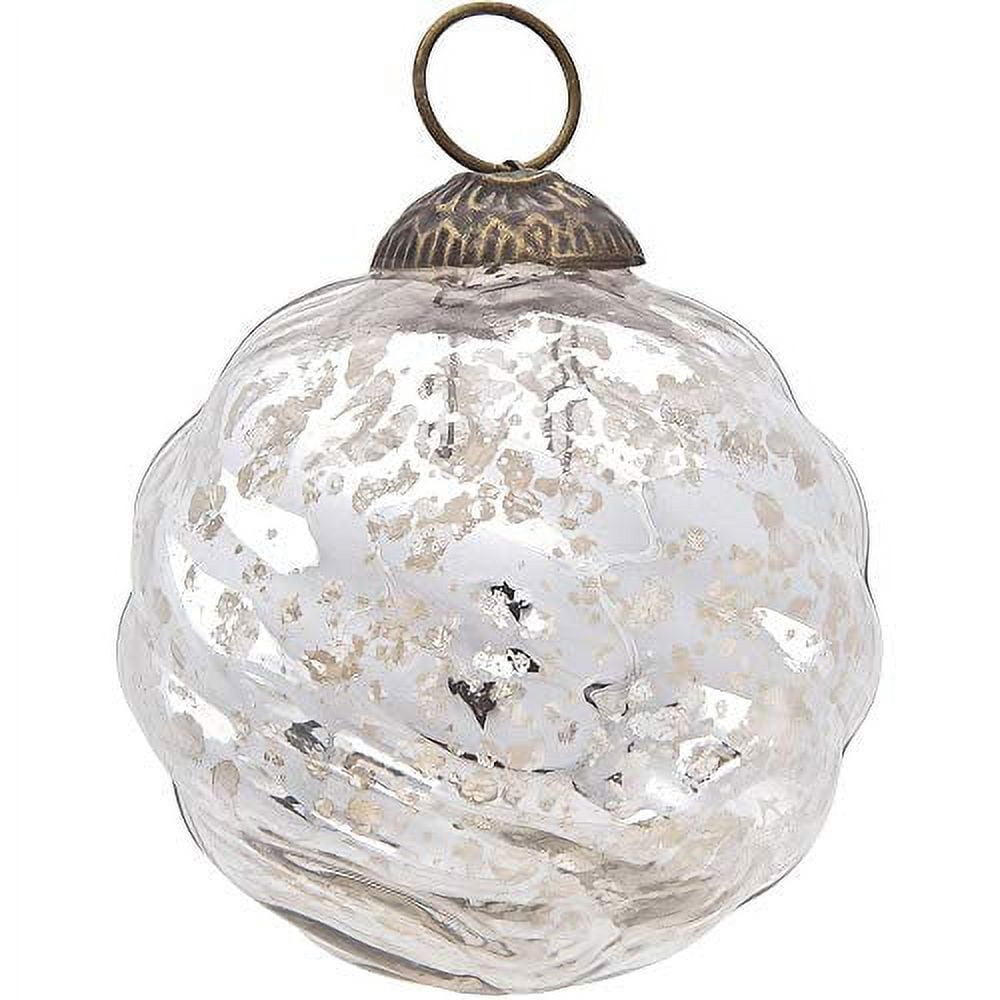 large mercury glass ornaments