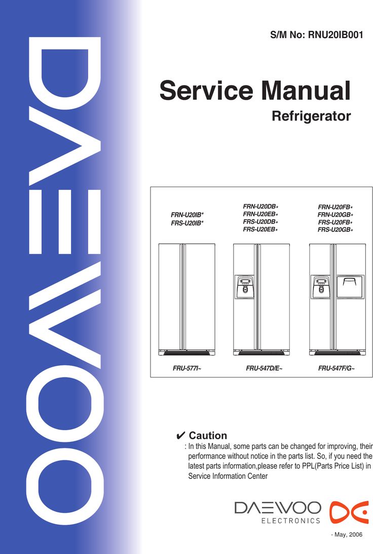 daewoo manuals