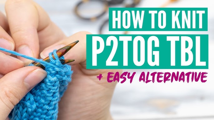 p2tog tbl