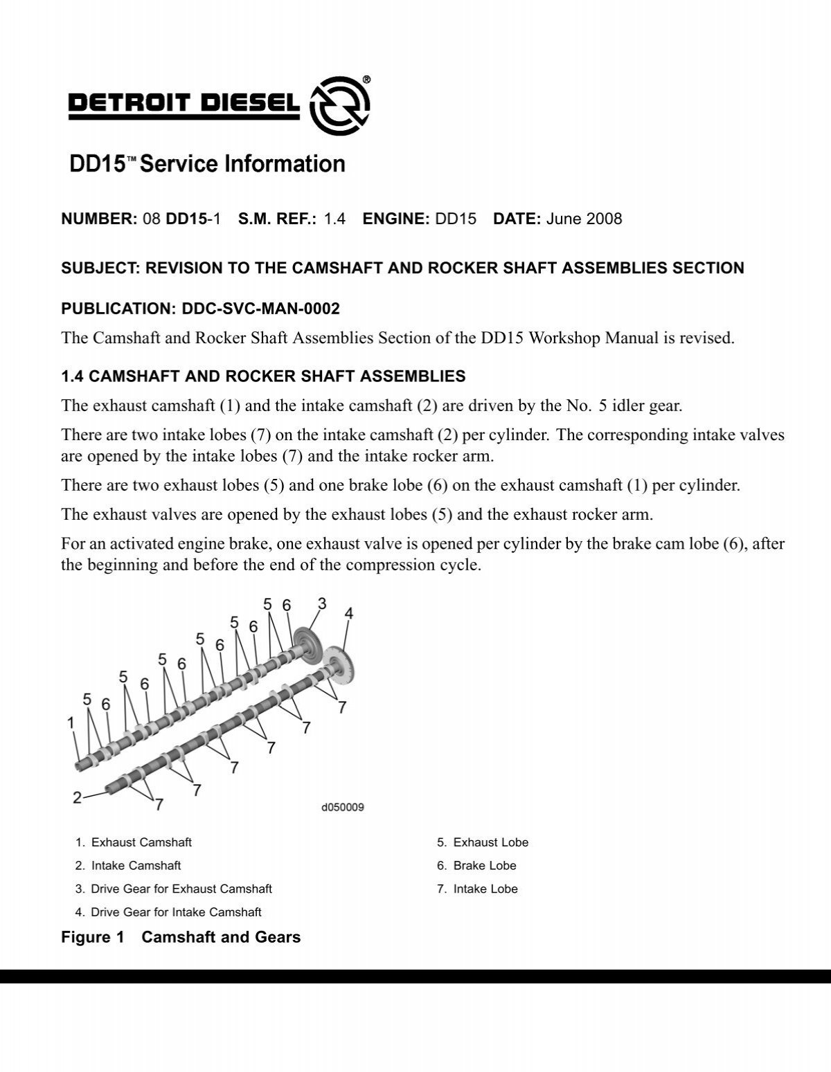 dd15 rocker shaft torque specs