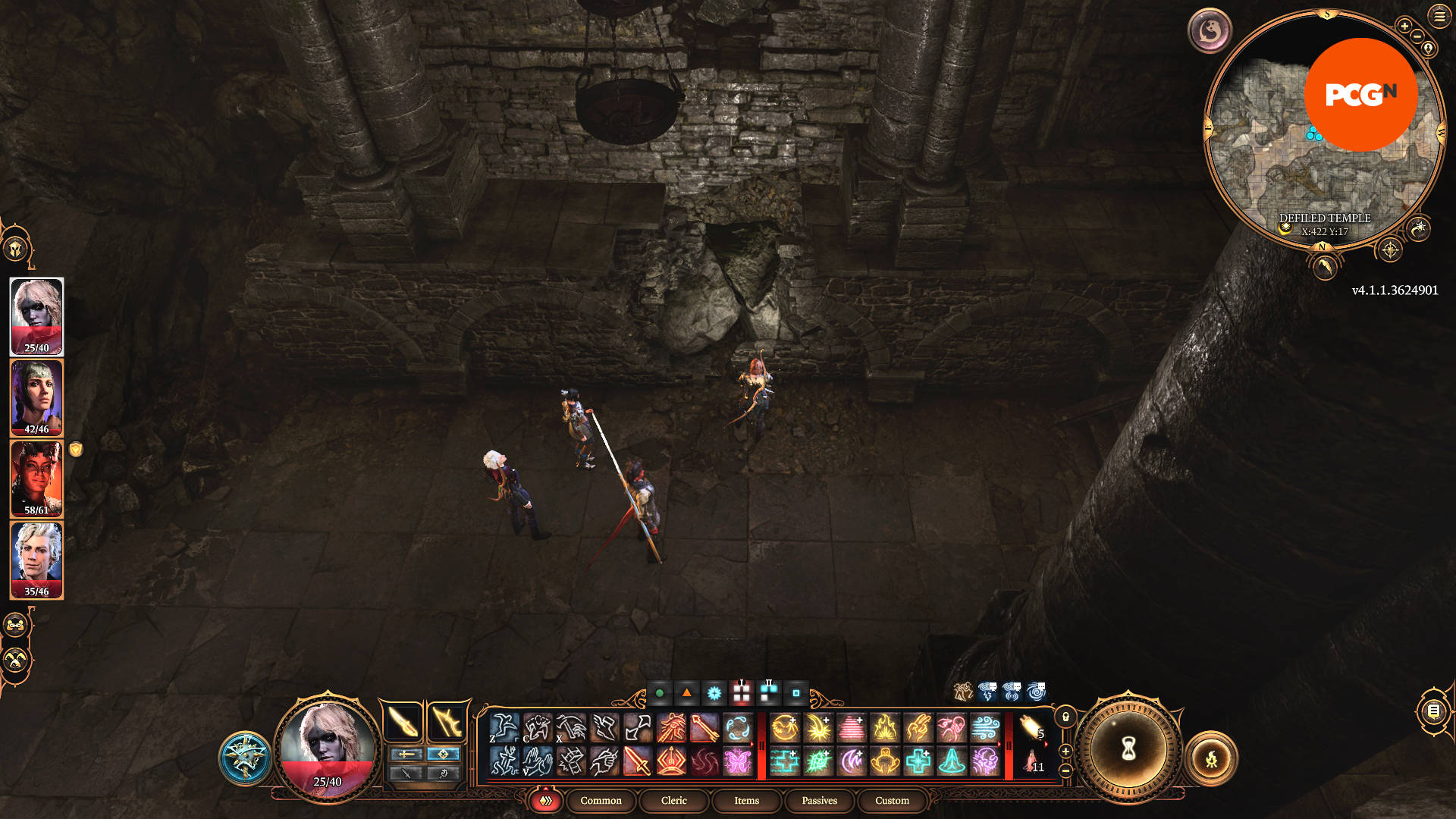 baldurs gate 3 cracked wall