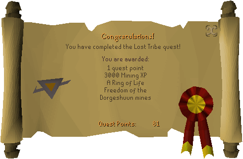 osrs lost tribe