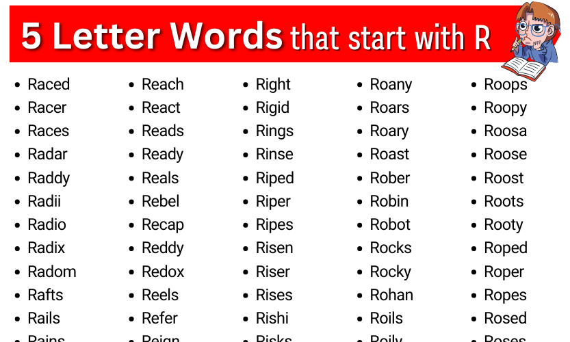 5 letter word starting with re