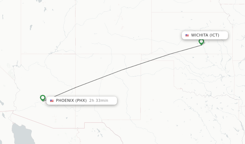 allegiant flights from wichita to phoenix