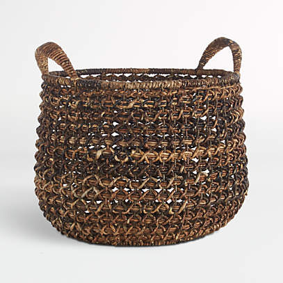 crate and barrel baskets