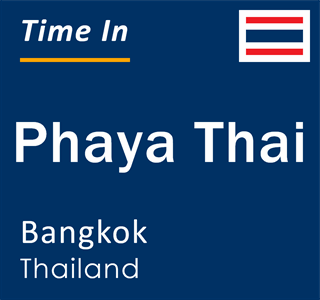 current time thailand