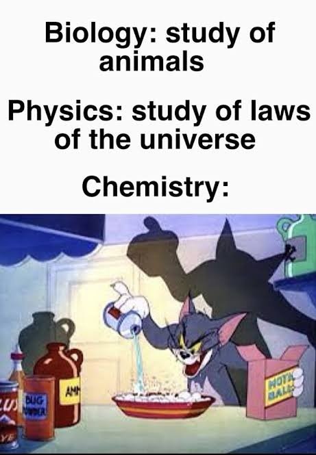 chemistry meme