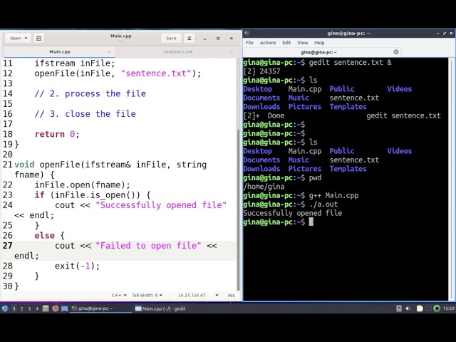 c++ read file line by line