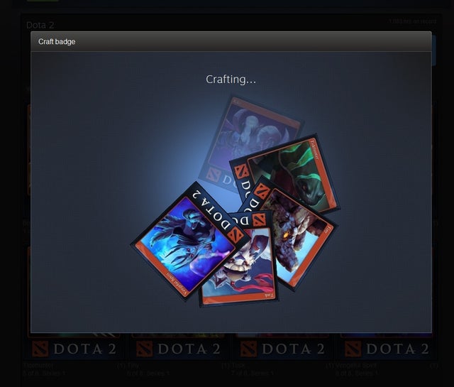 dota 2 foil badge