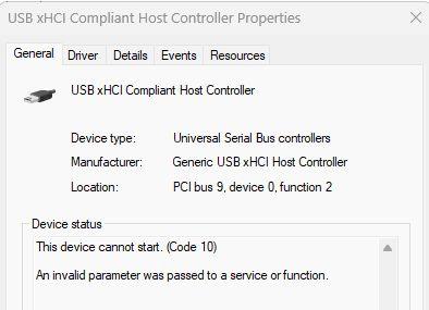 usb xhci compliant host controller