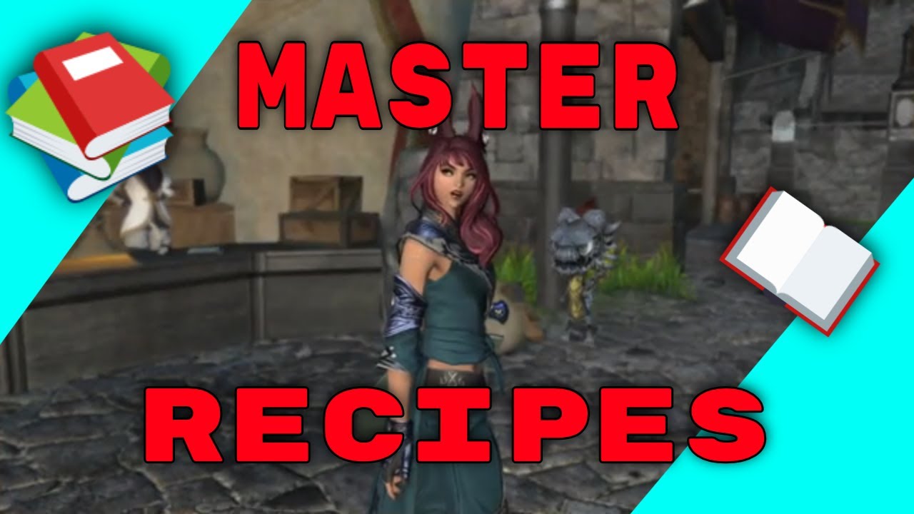 ffxiv master recipes