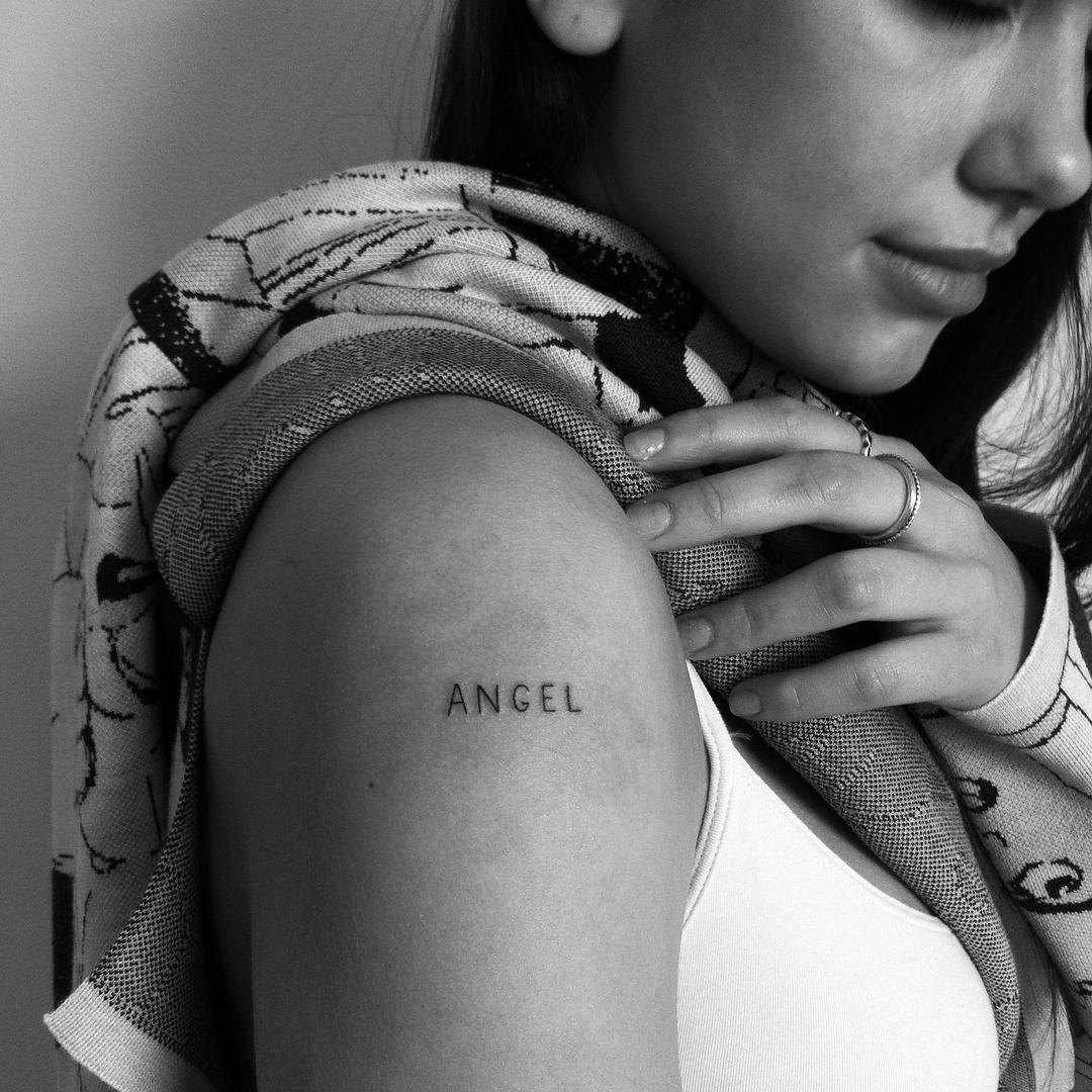 dua lipa tattoo