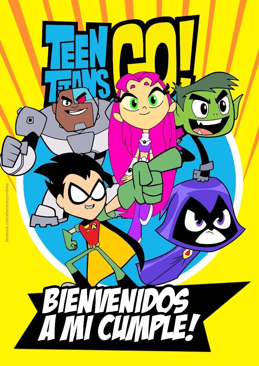 poster de los jovenes titanes