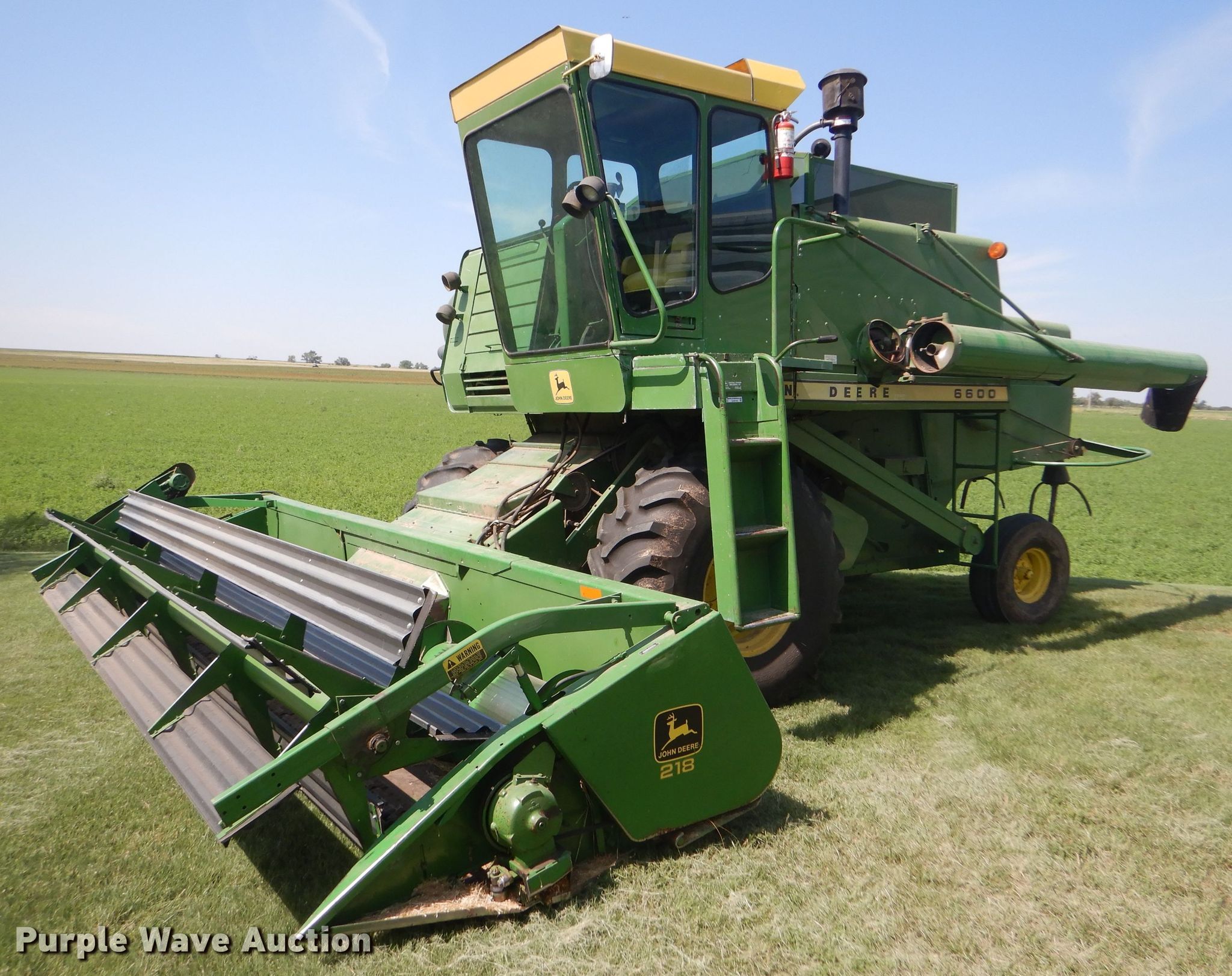 john deere 6600 combine specs