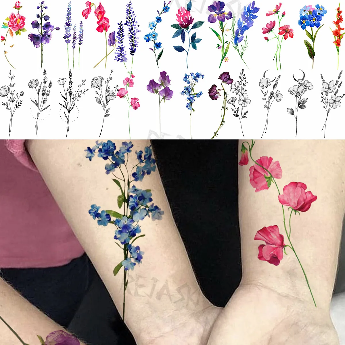 tulipanes tatuajes