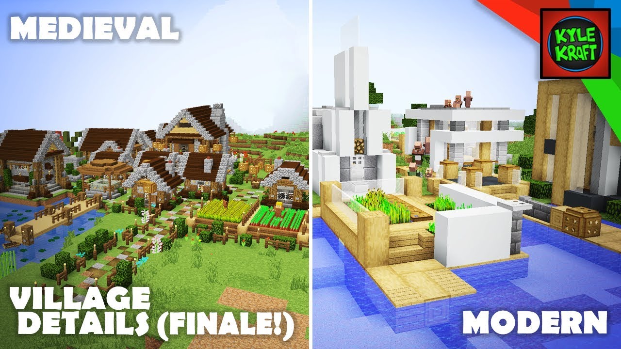 modern village minecraft