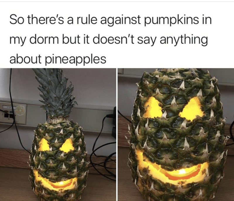 pineapple meme