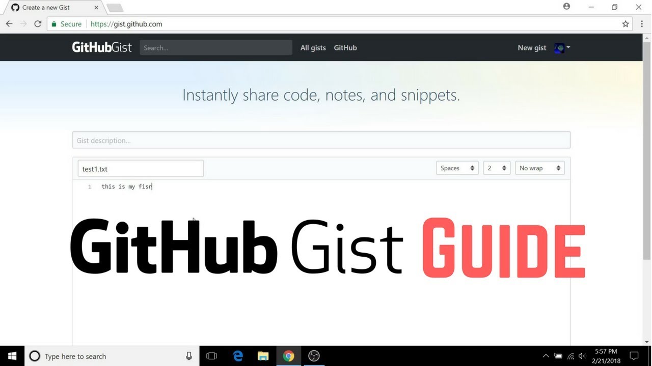 gists github