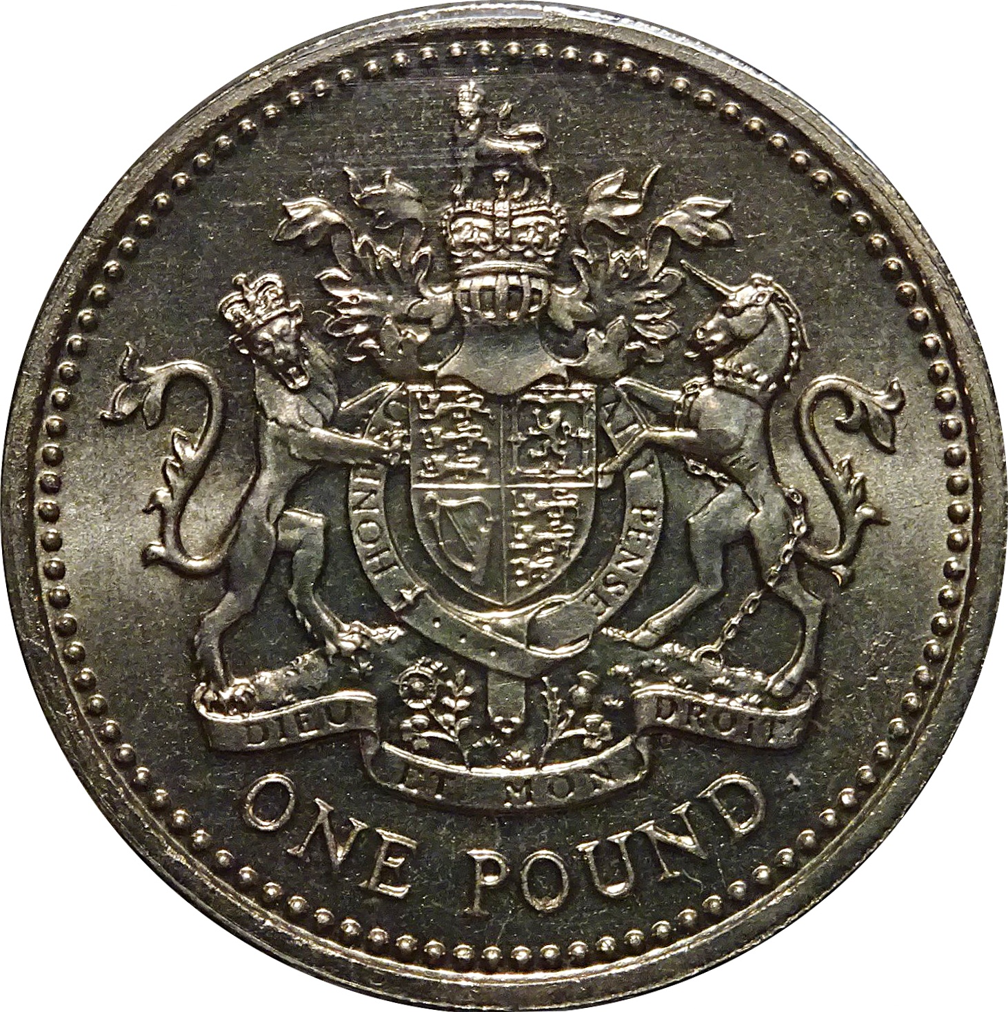 1983 british pound coin