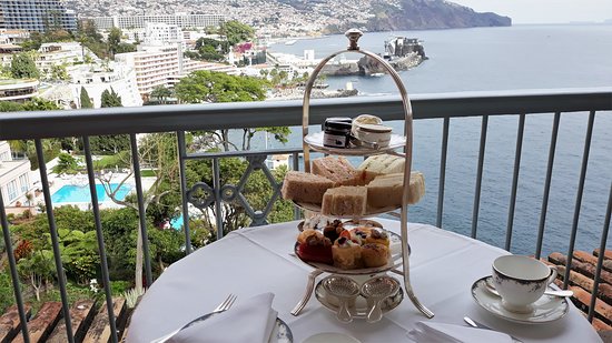 afternoon tea at reids palace