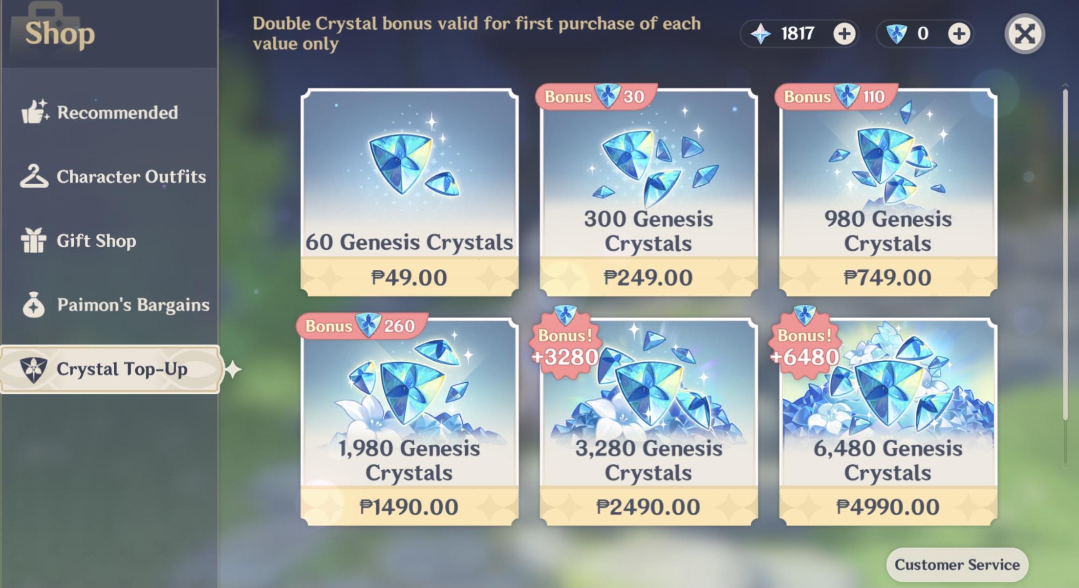 genesis crystal
