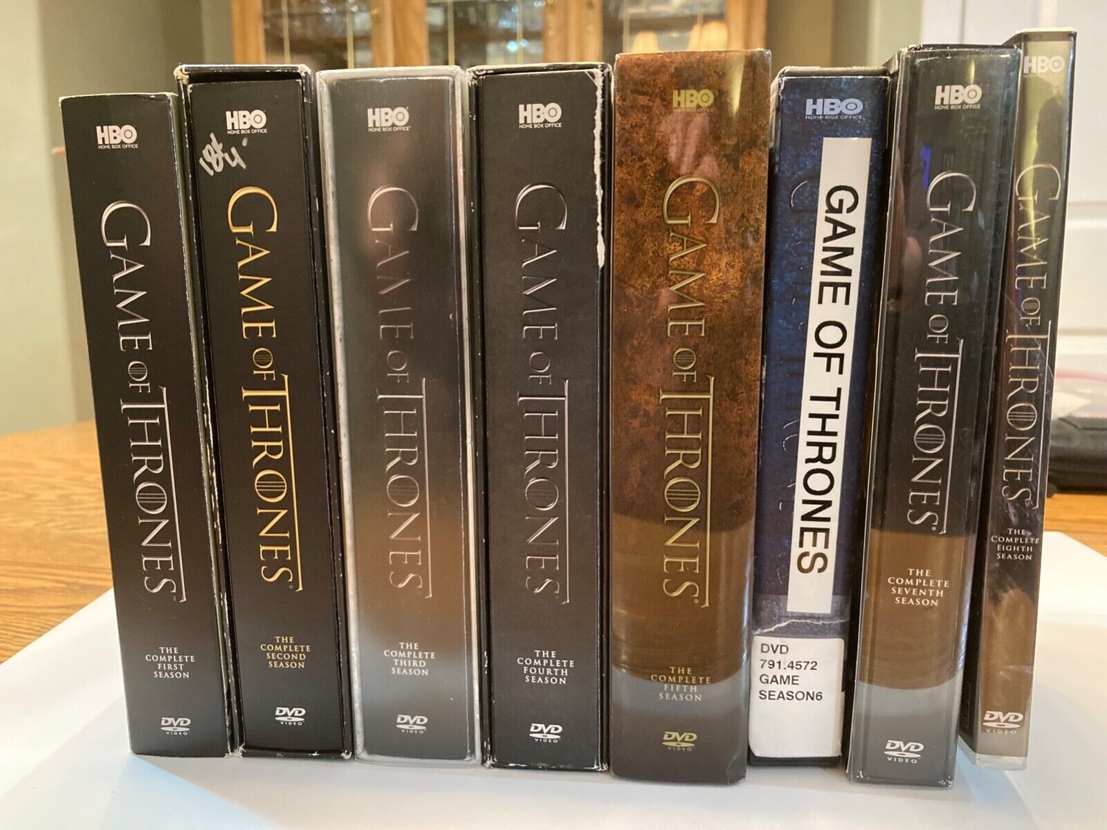 dvd game of thrones box set