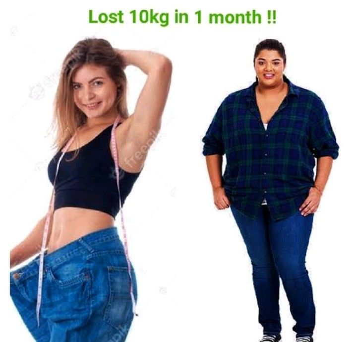 how to lose 10kg in a month