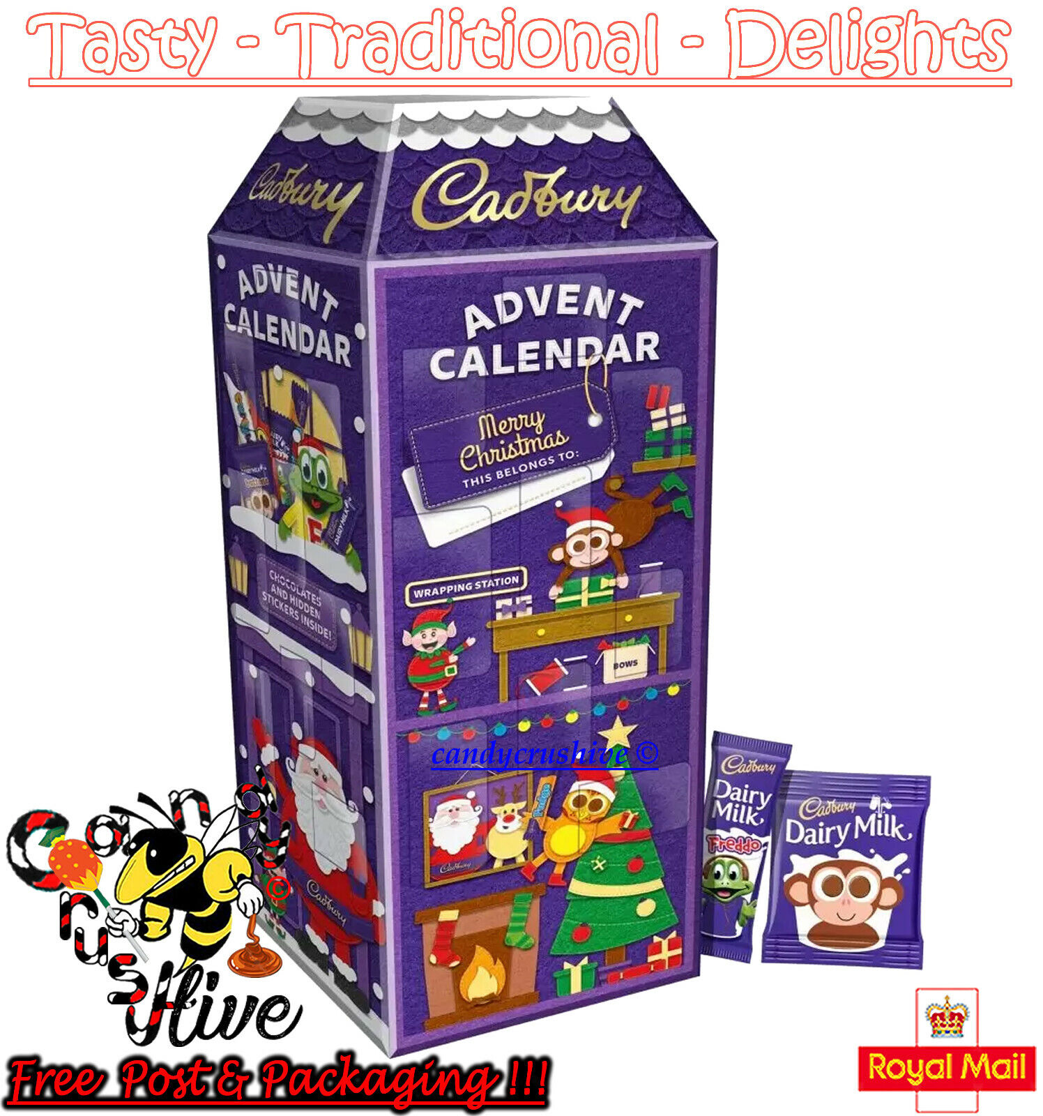 cadbury 3d advent calendar