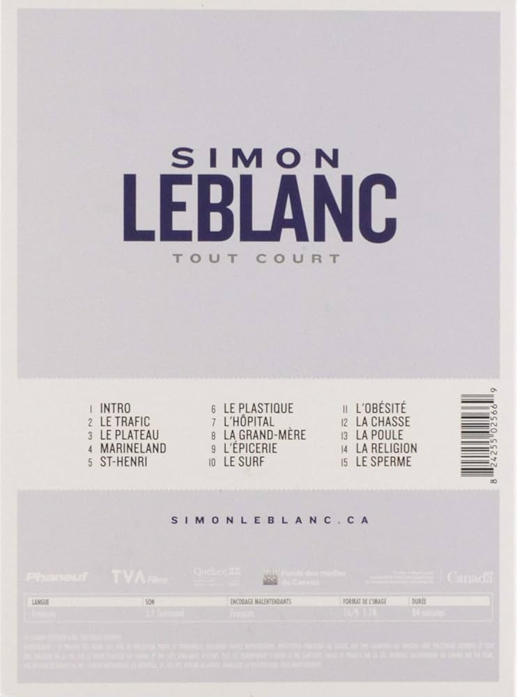 simon leblanc dvd