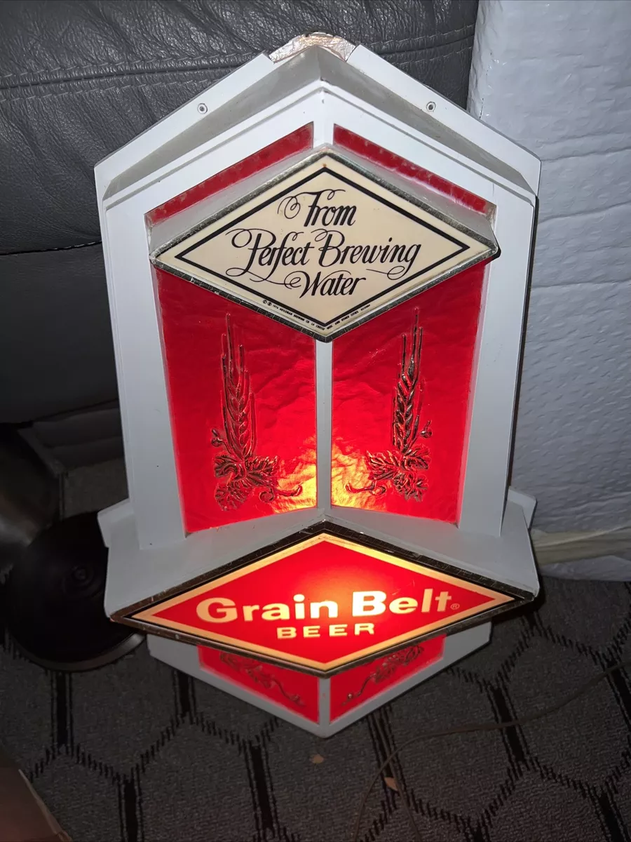 grain belt lighted sign