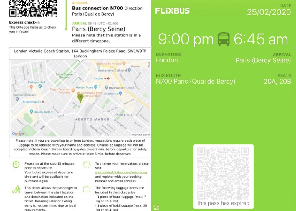 flixbus ticket