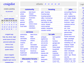 craigslist atlanta ga