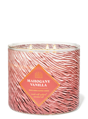 mahogany vanilla candle