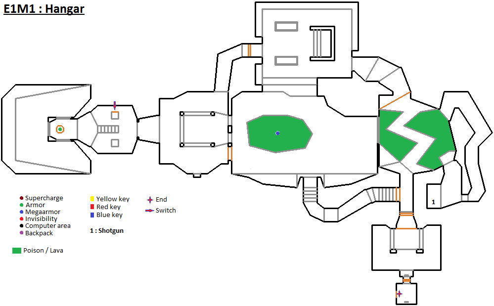 doom 1 level 1 secrets