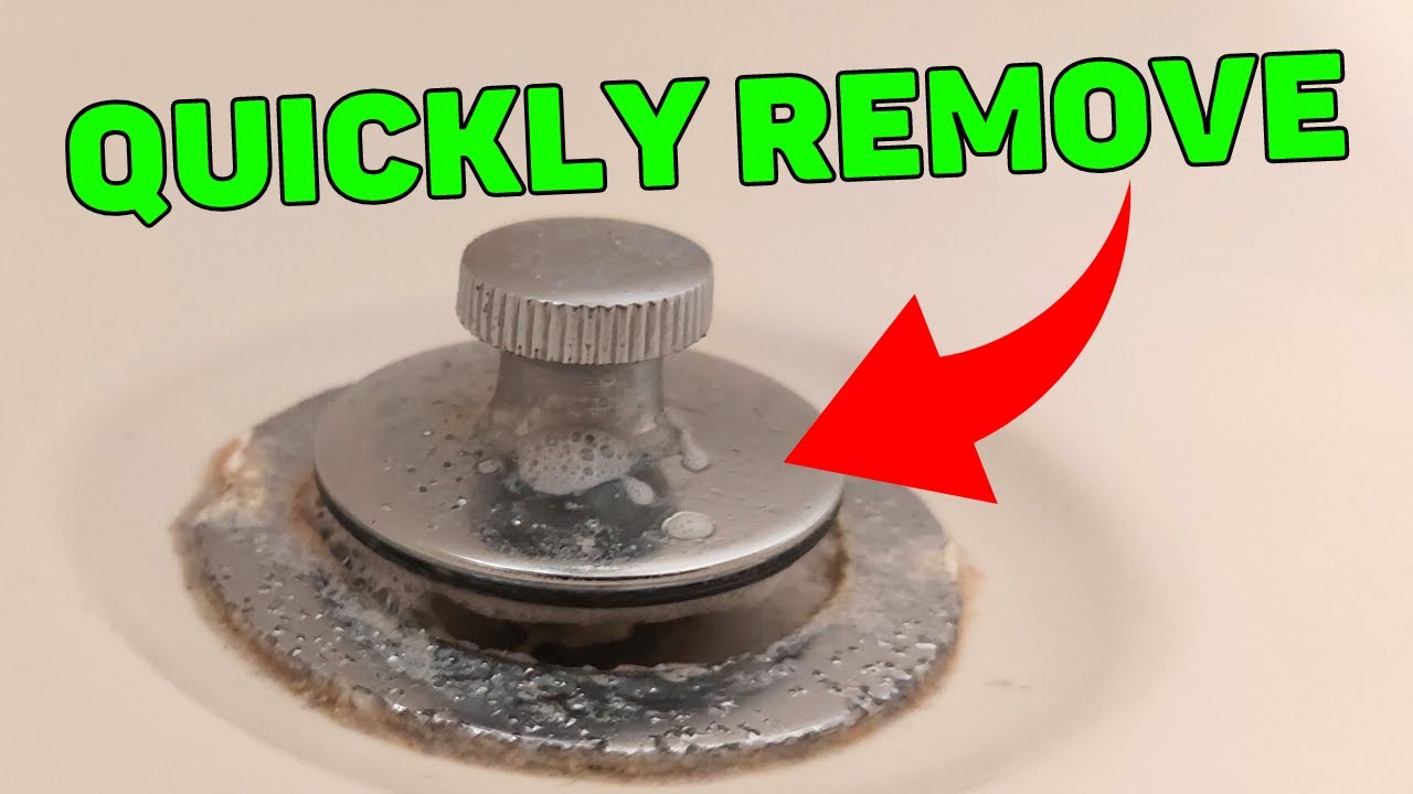 how to remove the tub drain stopper