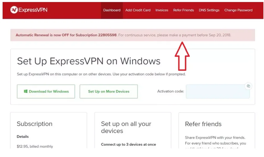 cancel expressvpn