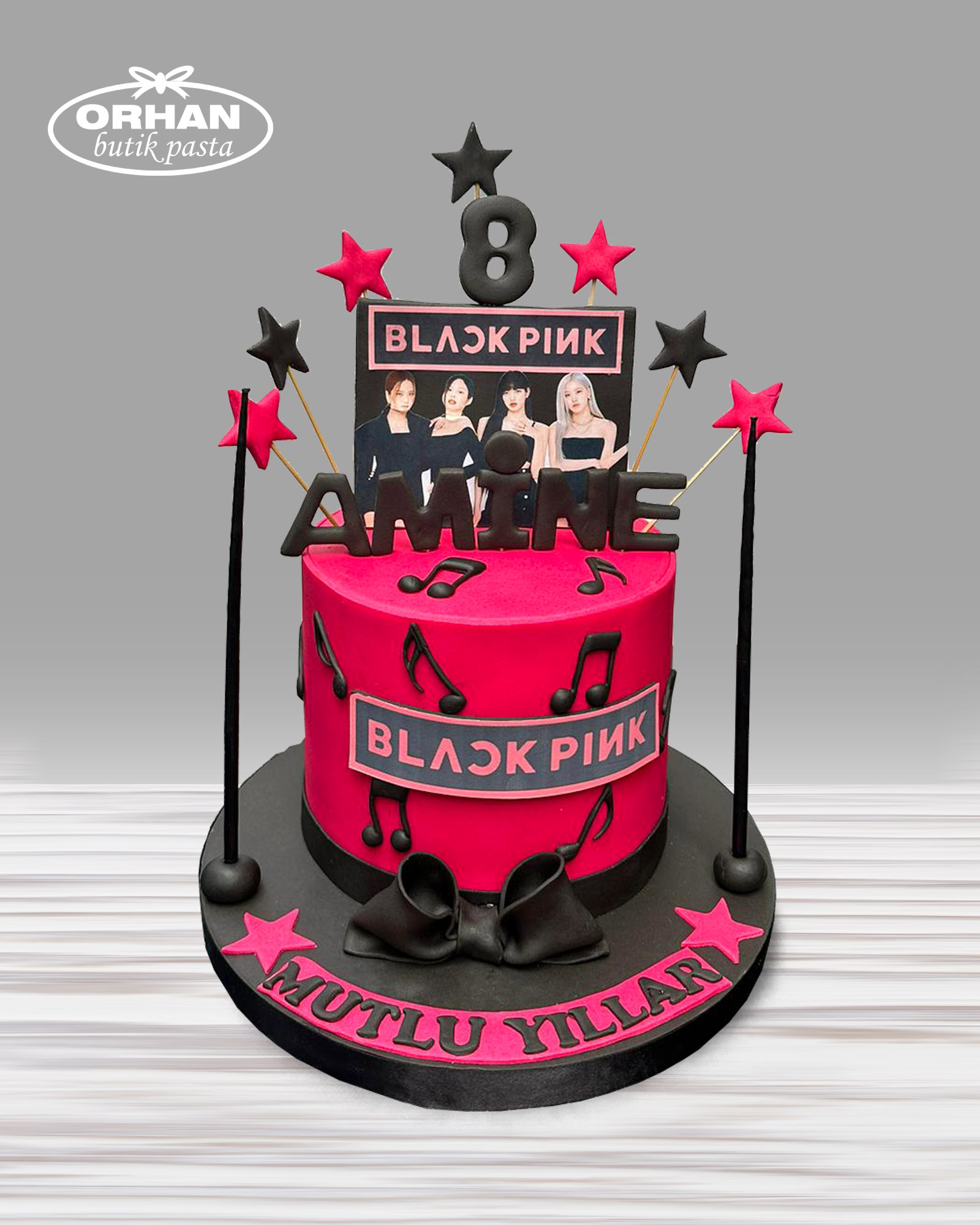 black pink pastası