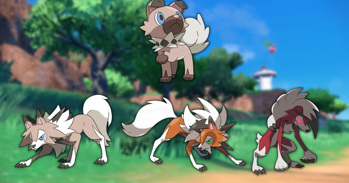 evolution rockruff