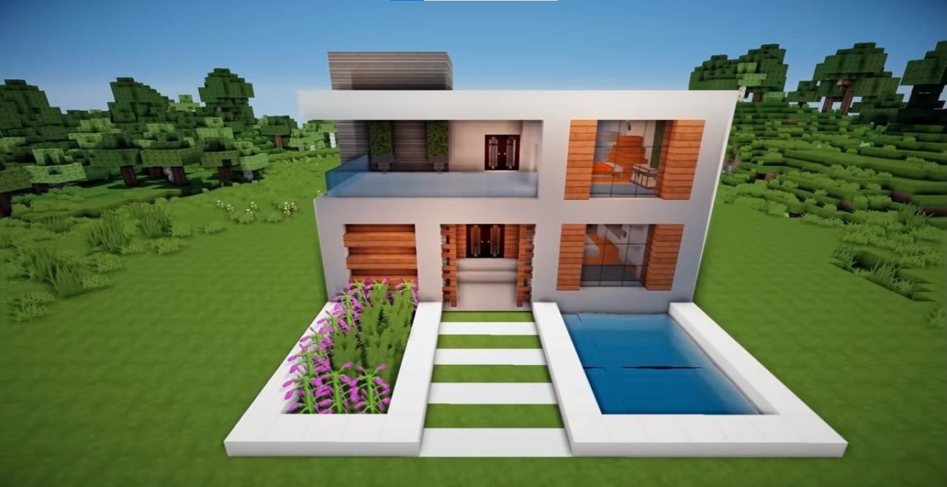 easy modern minecraft houses