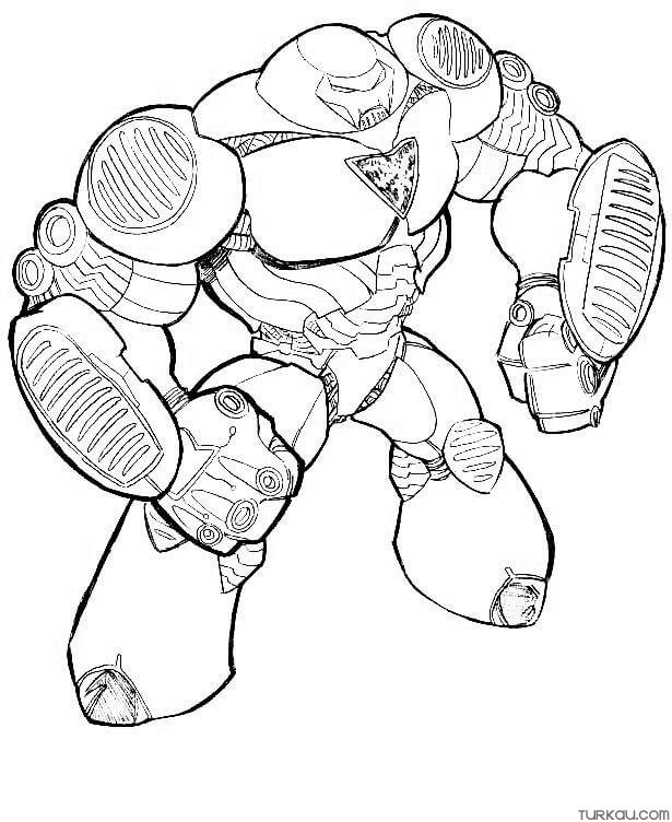 hulkbuster boyama